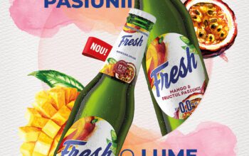 Bergenbier S.A. lansează Fresh 0.0 Mango și Fructul Pasiunii
