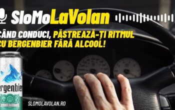 Bergenbier S.A. lansează campania „SloMo la volan”