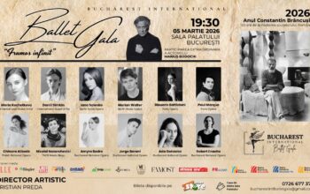 Iana Salenko, cea mai apreciată balerină a momentului, la grandioasa gală dedicată lui Constantin Brâncuși
