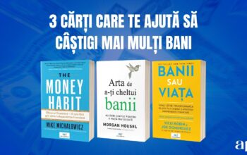 3 cărți care te ajută să câștigi mai mulți bani