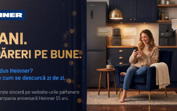 HEINNER Electrocasnice: 15 ani de acasă, 15 ani de povești împreună